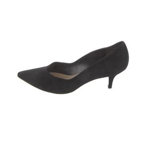 Stuart Wietzman black suede pumps size 8 M